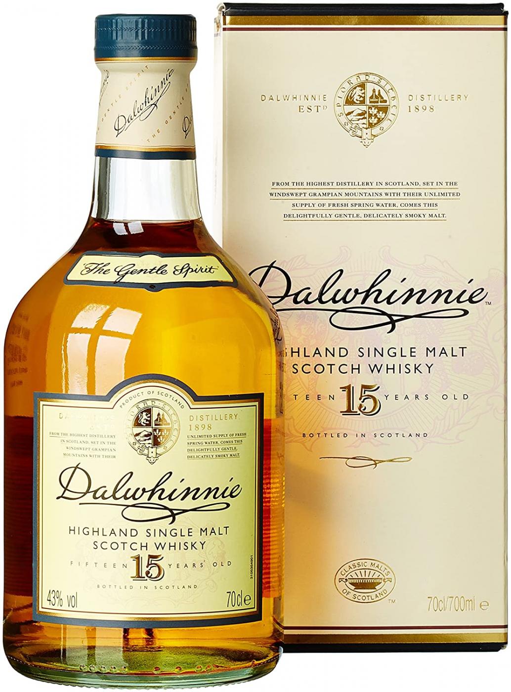 Dalwhinnie 15 yrs / giftbox (0.70L) 